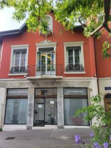 La façade du cabinet
